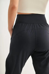 MONO B Flowbarrel High Waist Active Pants OutfitFlow