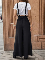 Outfit Flow - Perfee Tied Wide Leg Pants with Shoulder Straps