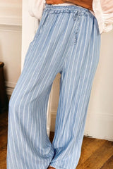 Striped Wide Leg Jeans OutfitFlow