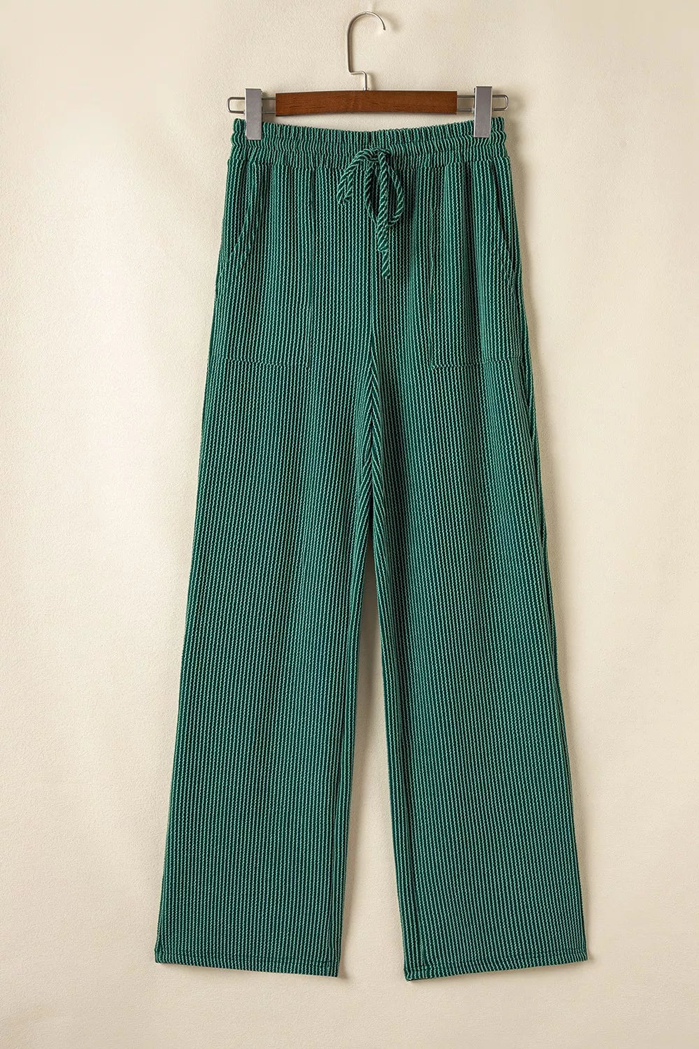 Jolly Christmas Top and Drawstring Pants Set OutfitFlow