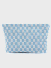 Outfit Flow - Zenana Checkered Makeup Clutch Bag