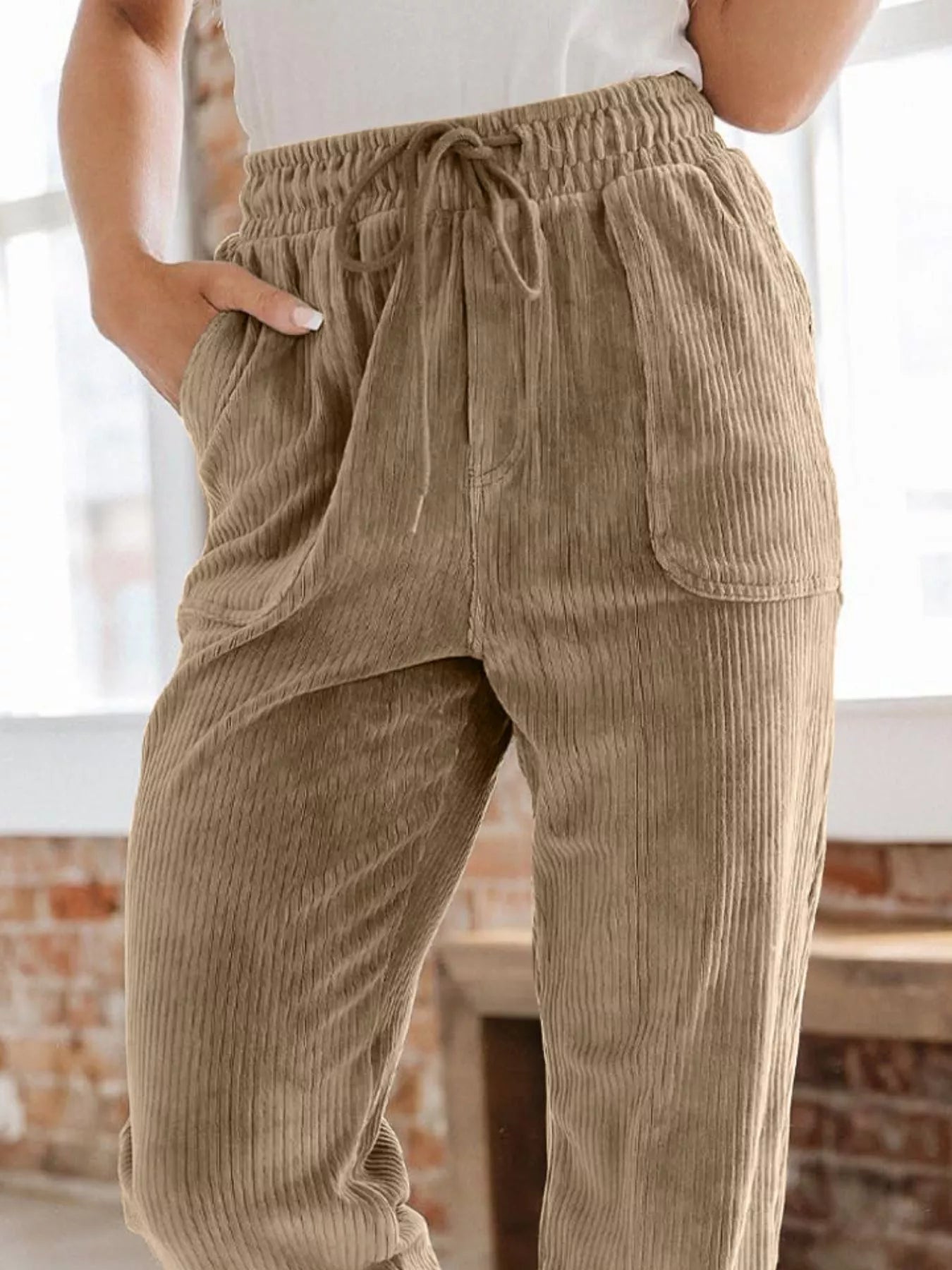 Relaxed Fit Corduroy Pants OutfitFlow