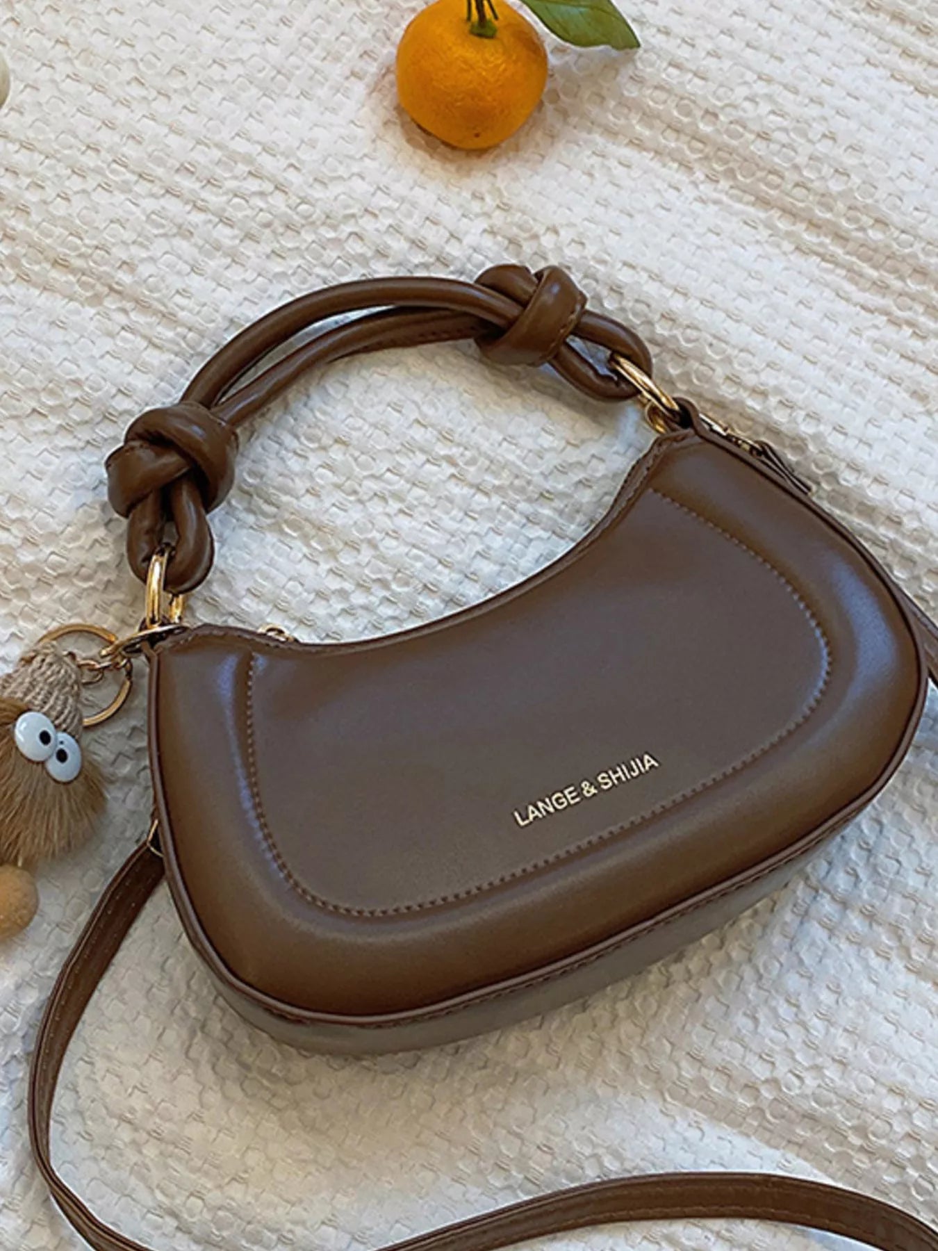 PU Leather Crossbody Bag OutfitFlow