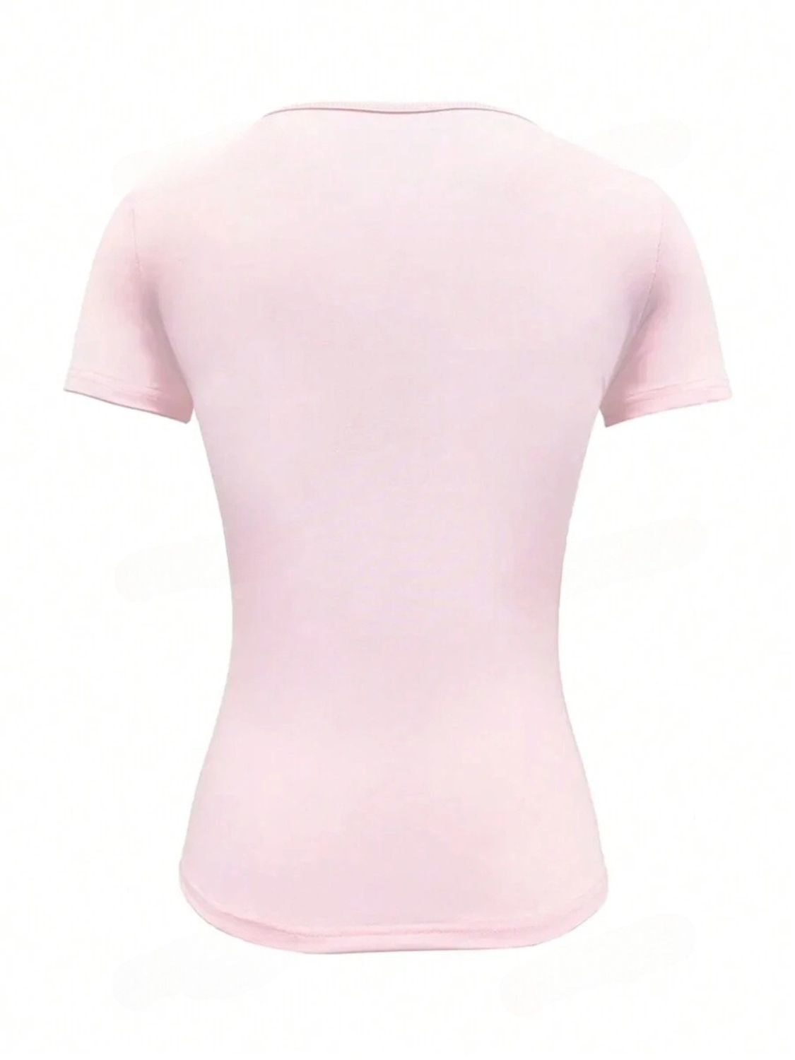 Round Neck Short Sleeve T-Shirt