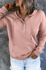 Outfit Flow - Dropped Shoulder Long Sleeve Hoodie with Pocket