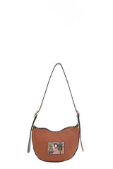 Nicole Lee USA Eco-Leather Saddle Bag OutfitFlow
