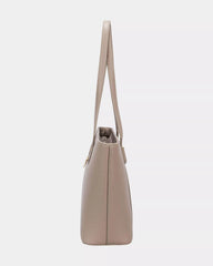 David Jones Leather Tote Bag with Gold Hardware Trendsi
