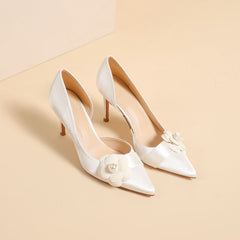 Point Toe Stiletto Pumps OutfitFlow