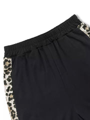 Leopard Print Top and Pants Set OutfitFlow