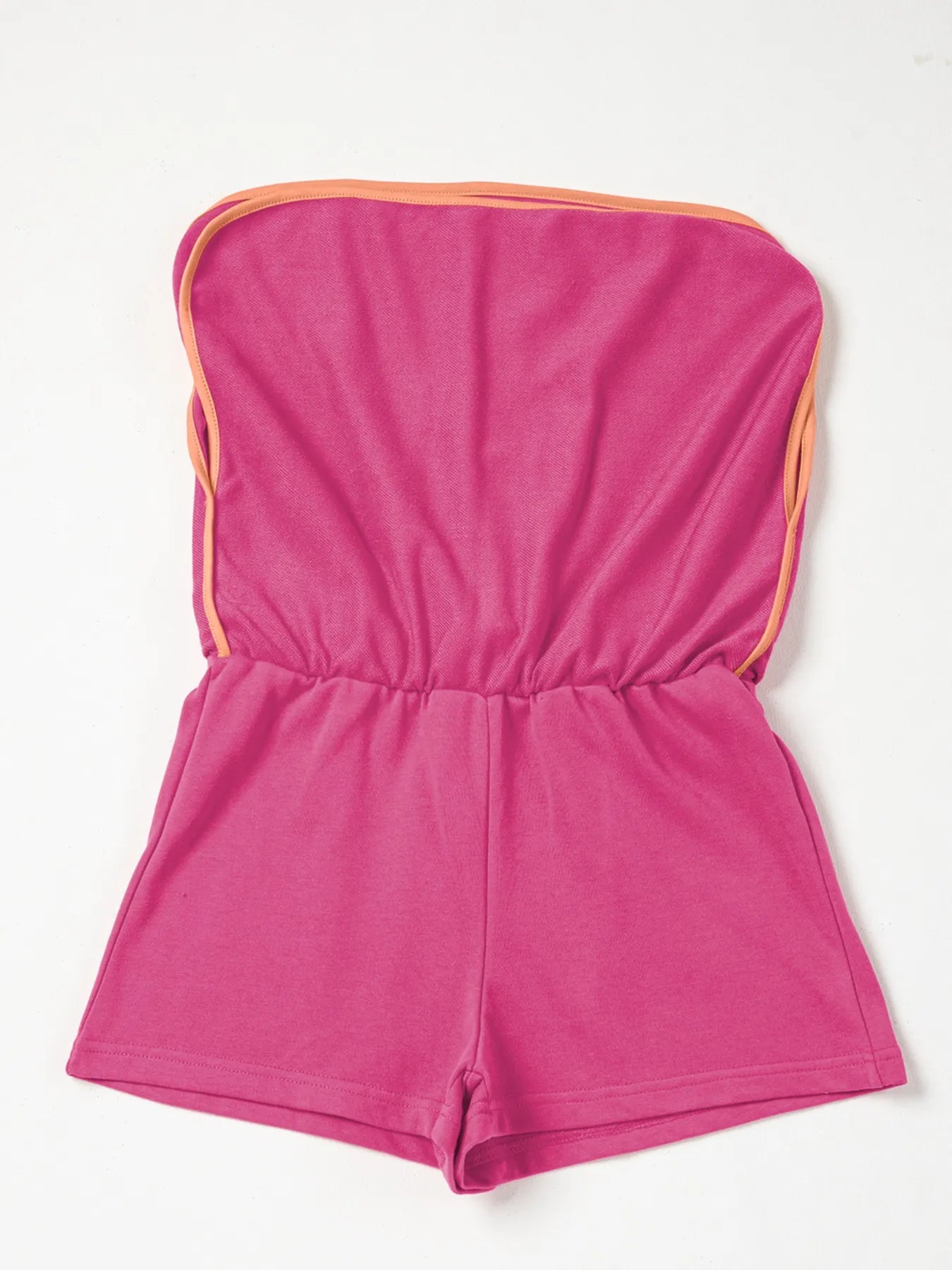 Contrast Trim Long Sleeve Top and Skort Set OutfitFlow