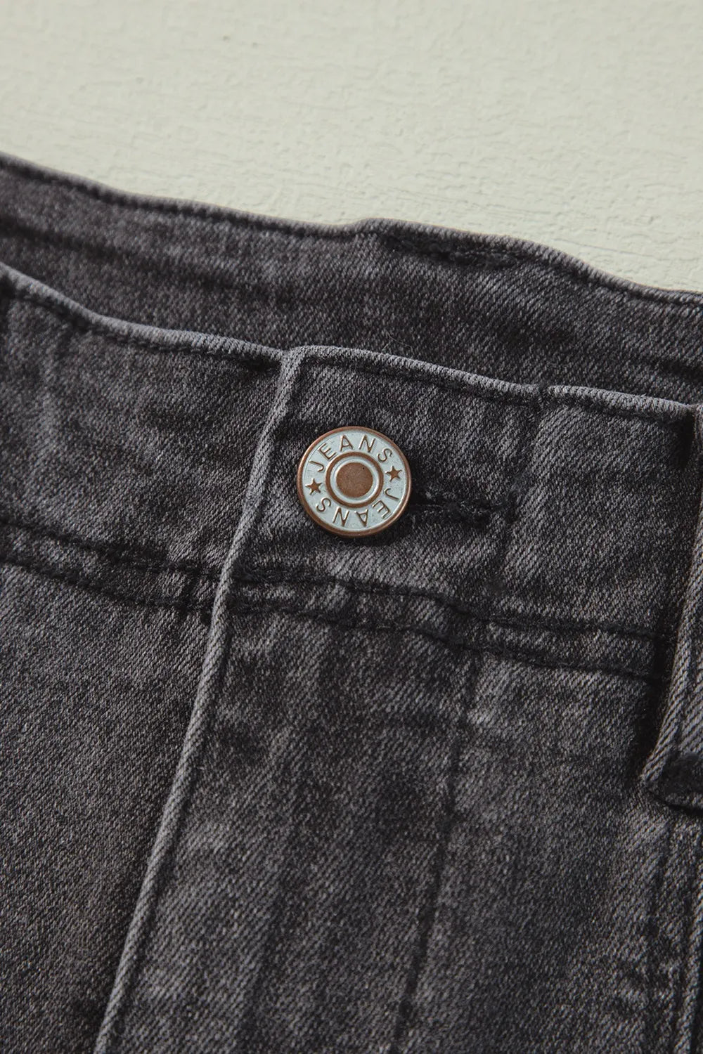 High-Waisted Wide-Leg Vintage Wash Jeans OutfitFlow