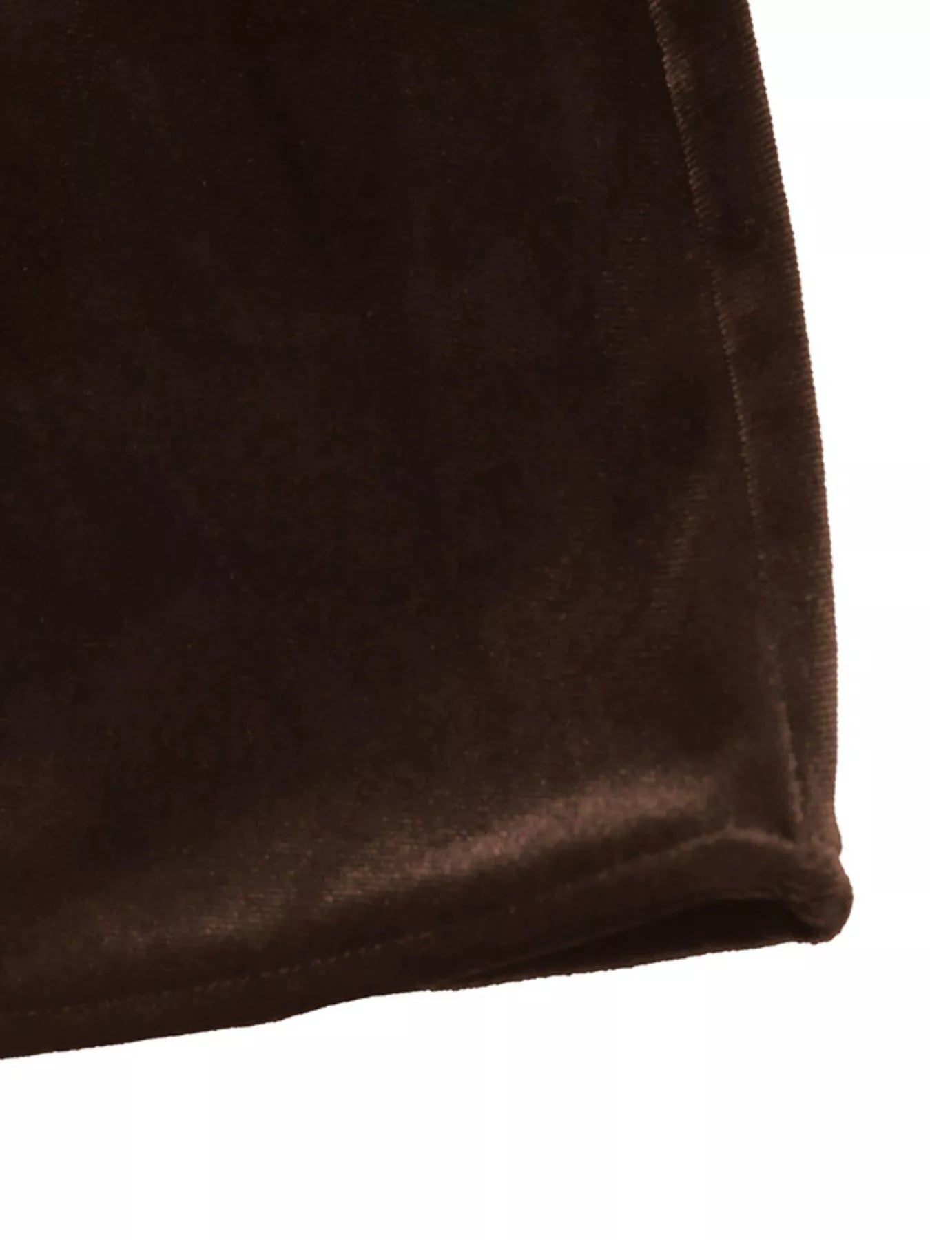 Velvet A-Line Dress with Lace Trim OutfitFlow