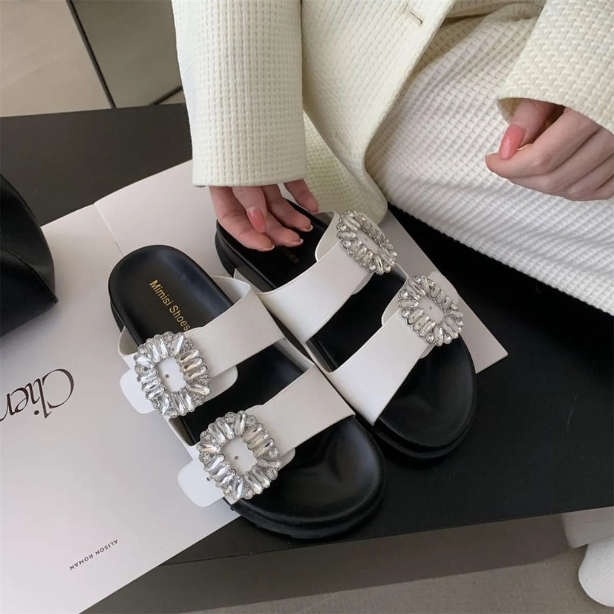 Open Toe Platform Sandals OutfitFlow