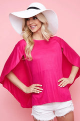 BiBi Fold Over Back Detailed Top OutfitFlow