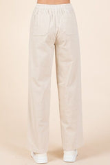 Mittoshop Corduroy Back Elastic Waist Pants OutfitFlow