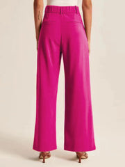 Outfit Flow - High Waist Wide Leg Pants