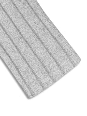 Ribbed Knit A-Line Midi Dress Trendsi