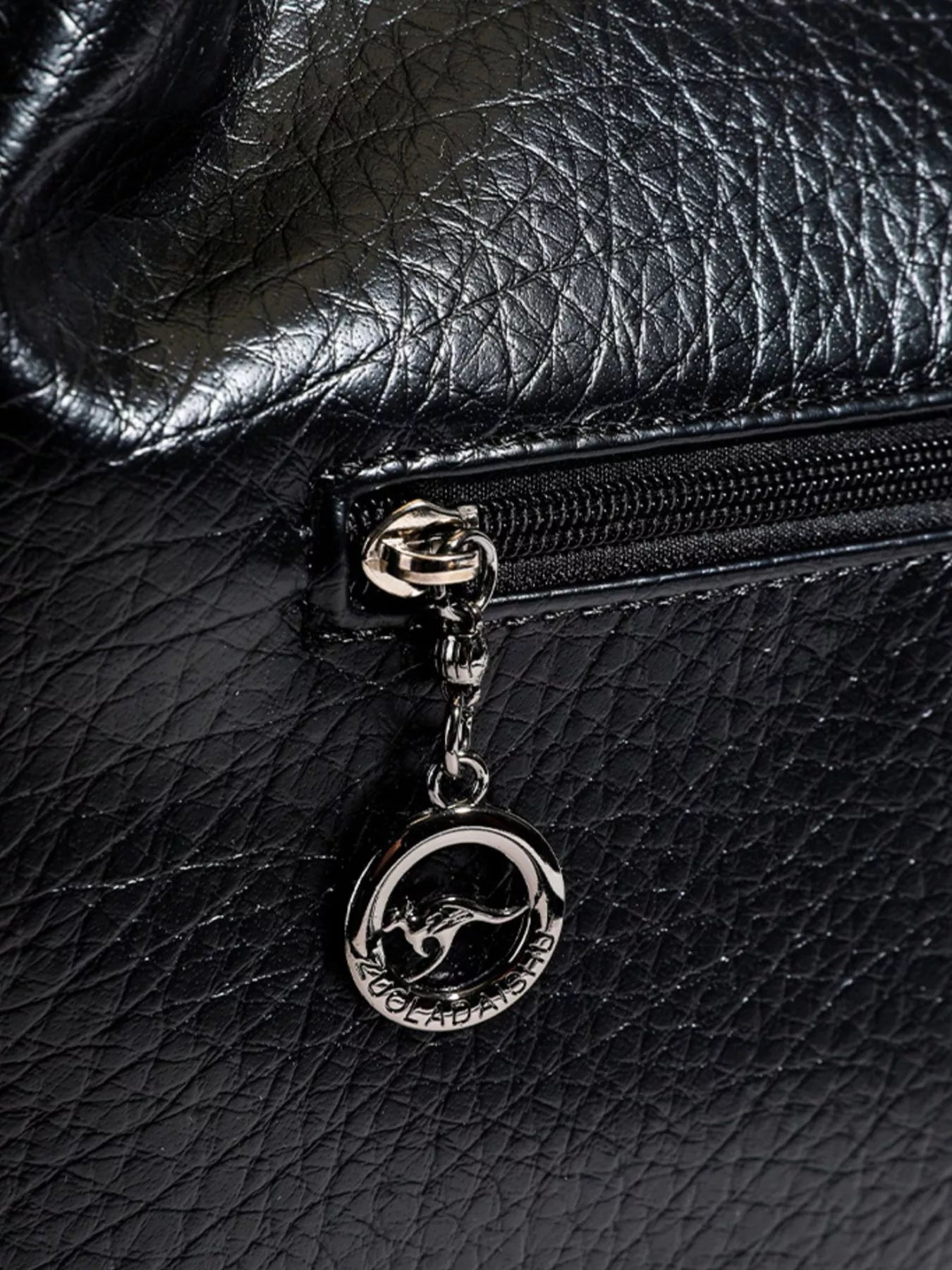 PU Leather Adjustable Strap Handbag OutfitFlow