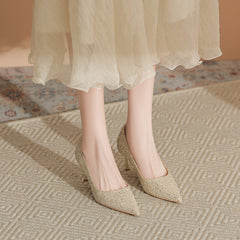 Point Toe Stiletto Pumps OutfitFlow