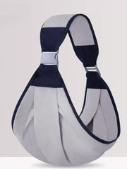 Breathable Mesh Baby Sling Gray Cloth One Size Trendsi