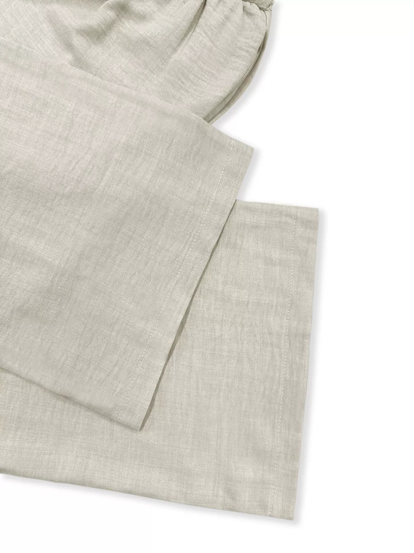 Long Sleeve Crop Top and Wide Leg Pants Set OutfitFlow