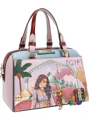 Nicole Lee USA Queen Cleopatra Boston Bag OutfitFlow
