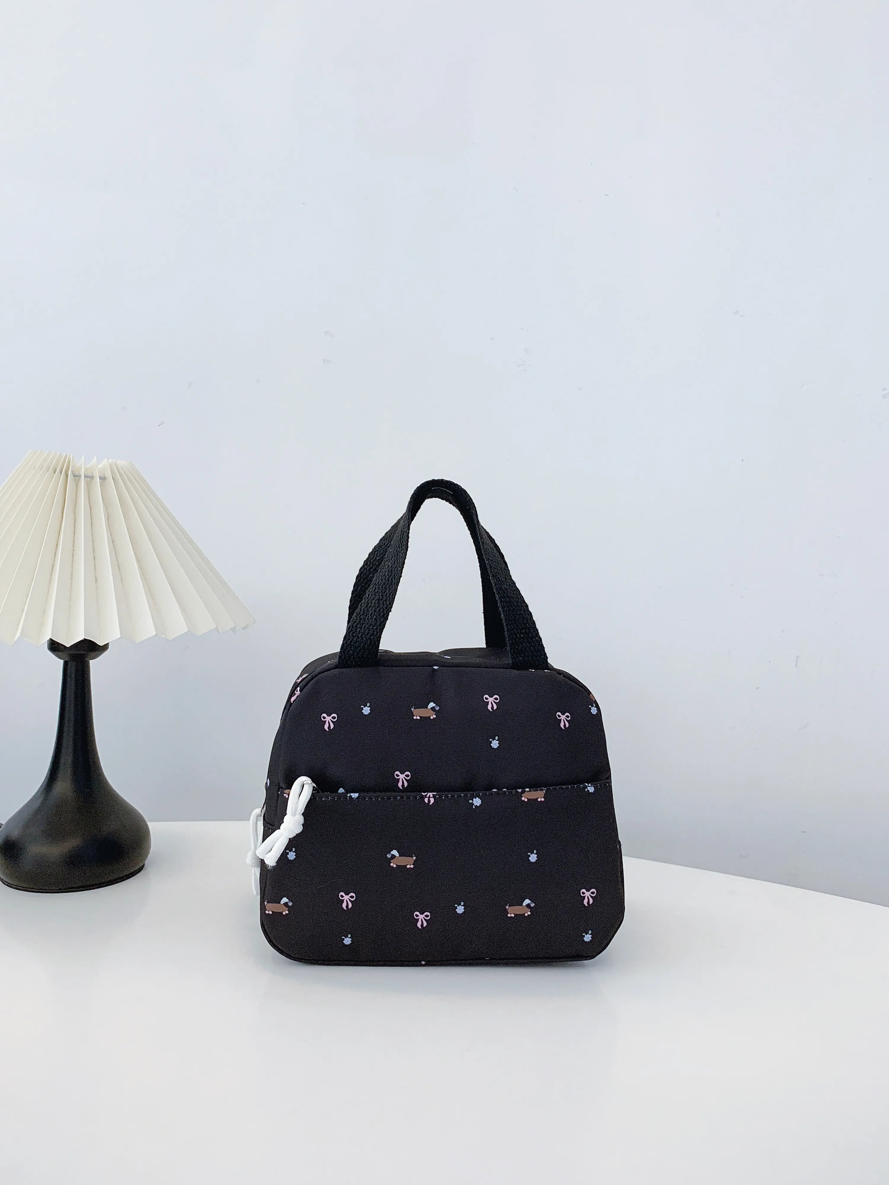 3-Piece Daisy Print Canvas Bag Set OutfitFlow