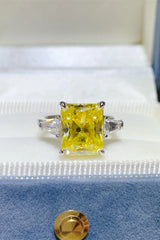 5 Carat Moissanite 925 Sterling Silver Ring OutfitFlow