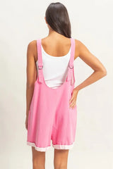 HYFVE V-Neck Pocket Detail Romper OutfitFlow