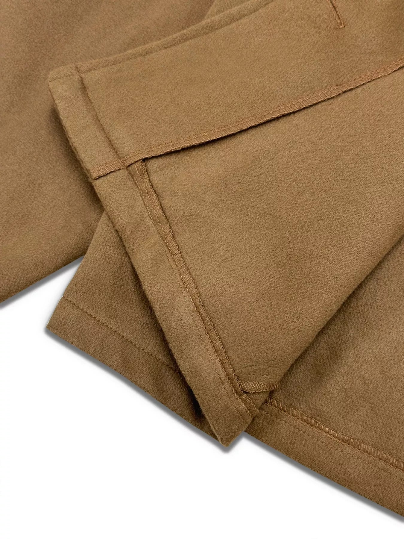 Plus Size Button-Down Cropped Outerwear OutfitFlow