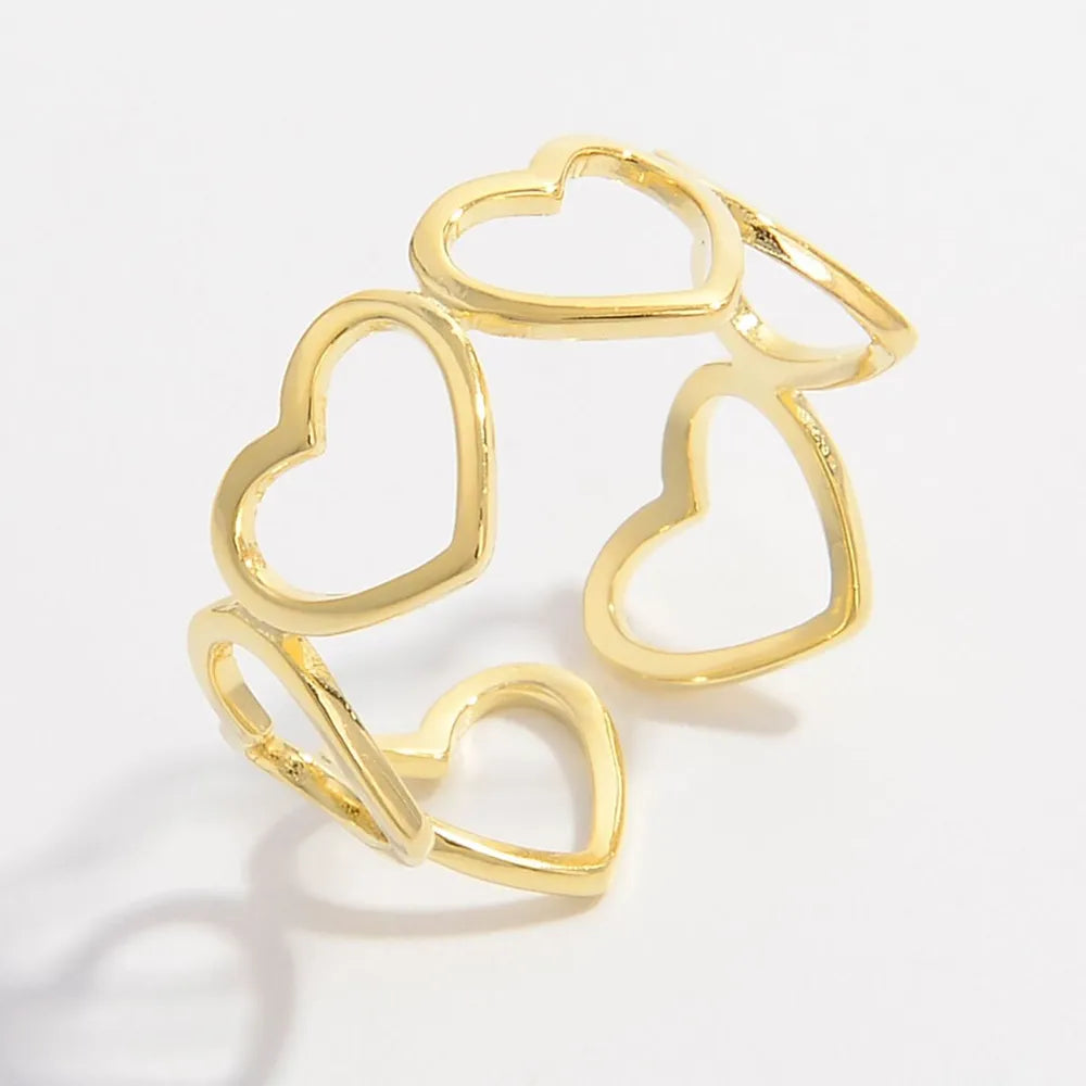 925 Sterling Silver Heart Ring OutfitFlow