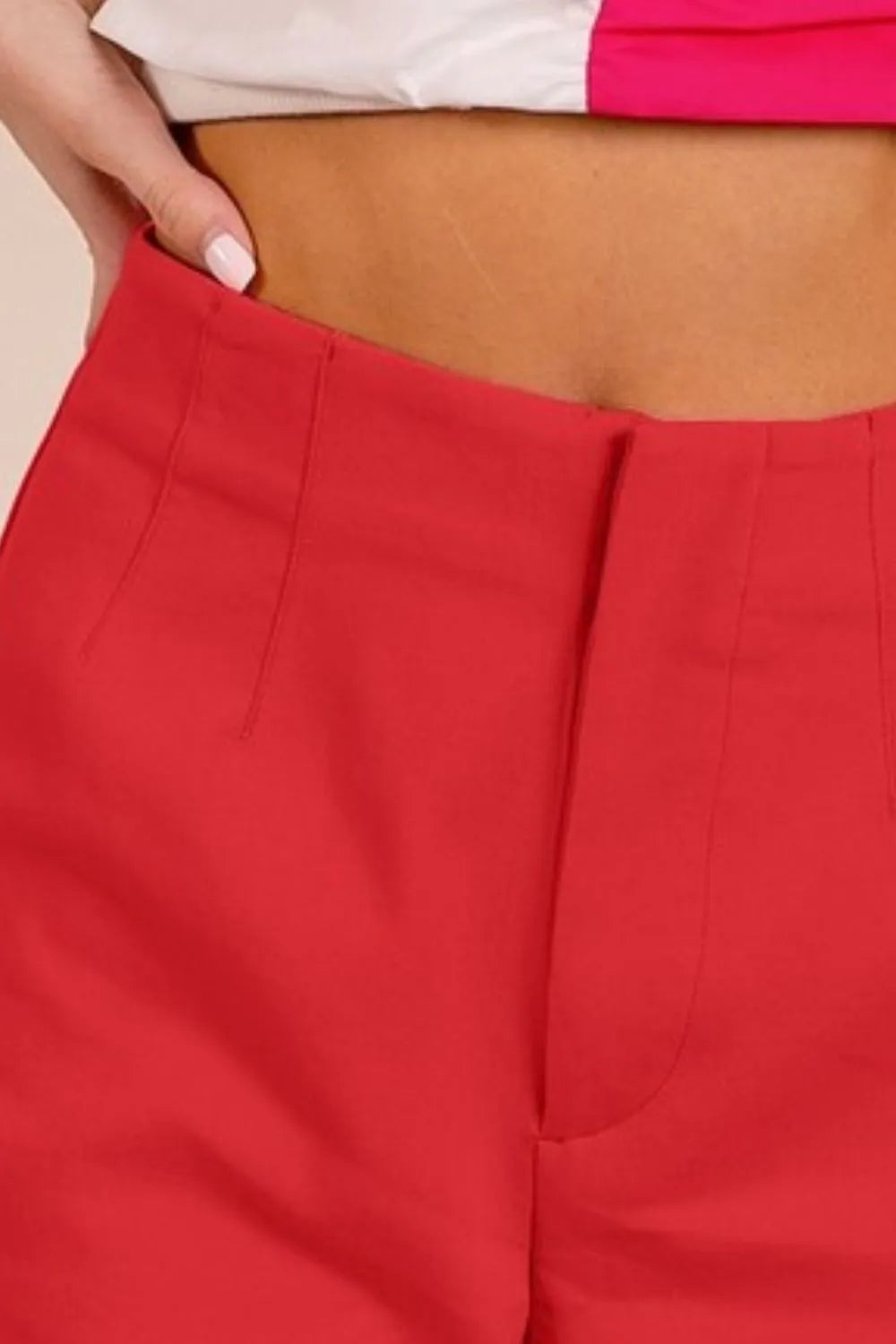 BiBi Bandless Tailored Shorts OutfitFlow