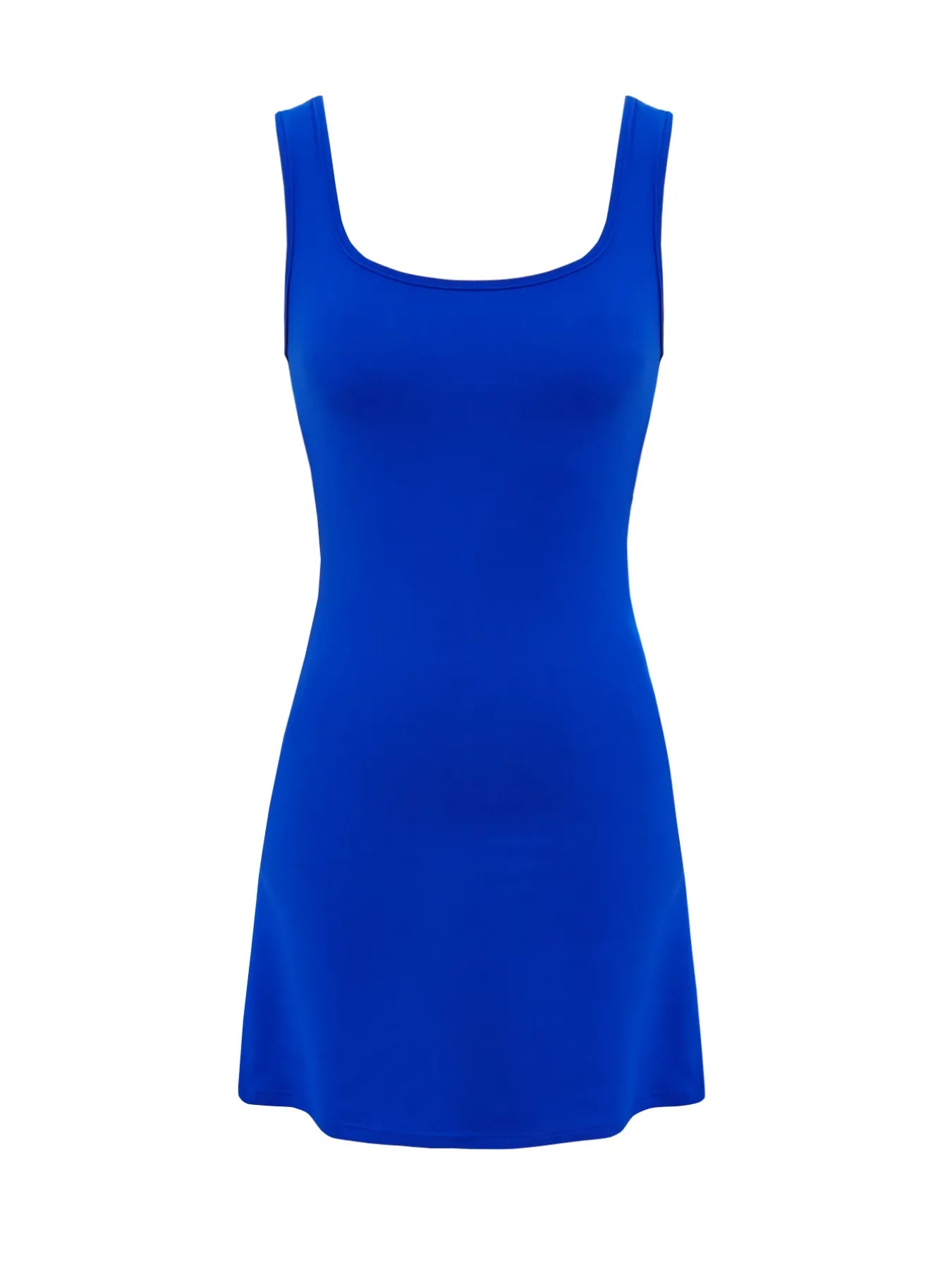 Square Neck Bodycon Mini Tank Dress OutfitFlow