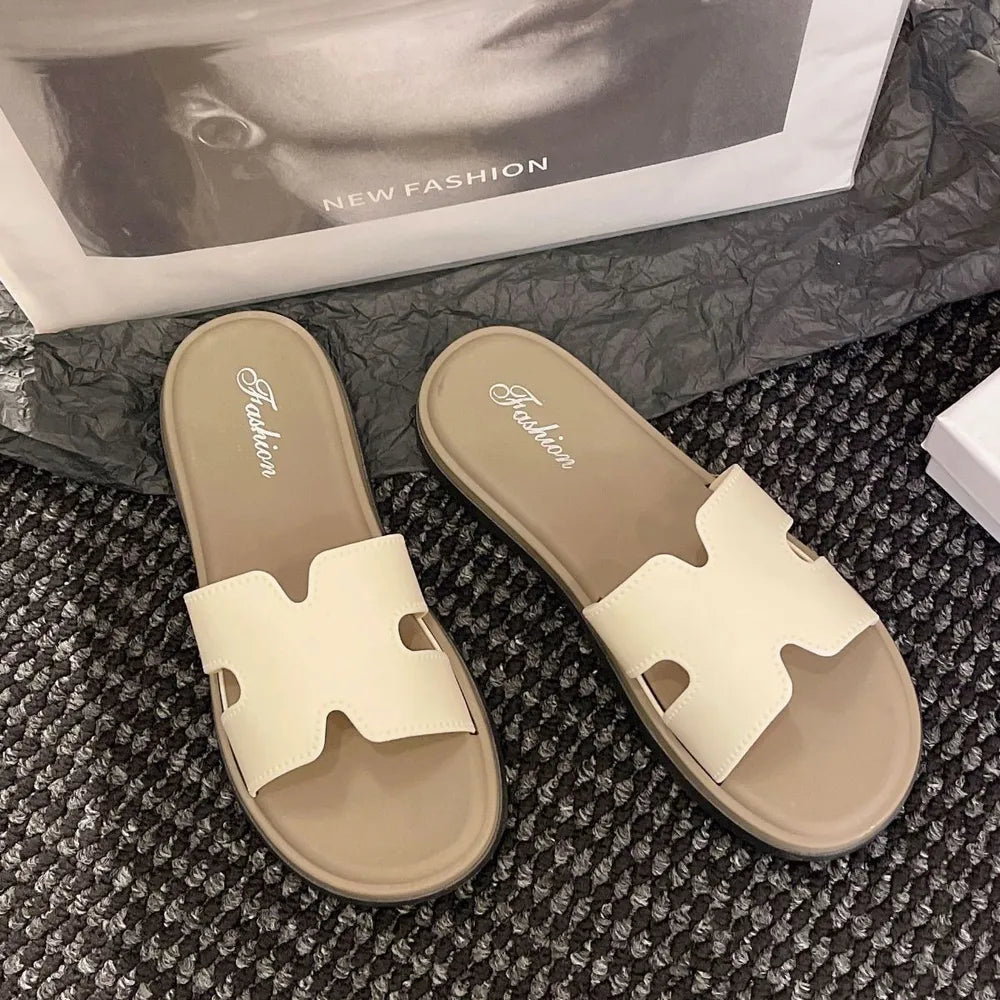 Open Toe Flats Sandals OutfitFlow