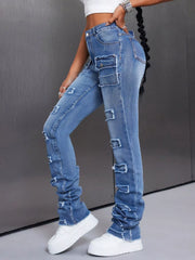 Men's Distressed Slim Fit Jeans OutfitFlow
