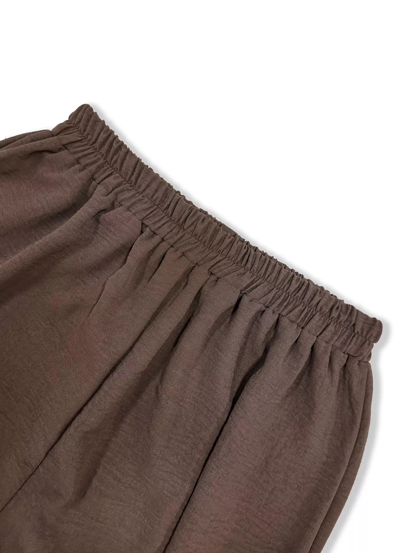 Long Sleeve Shirt and Wide Leg Pants Set OutfitFlow