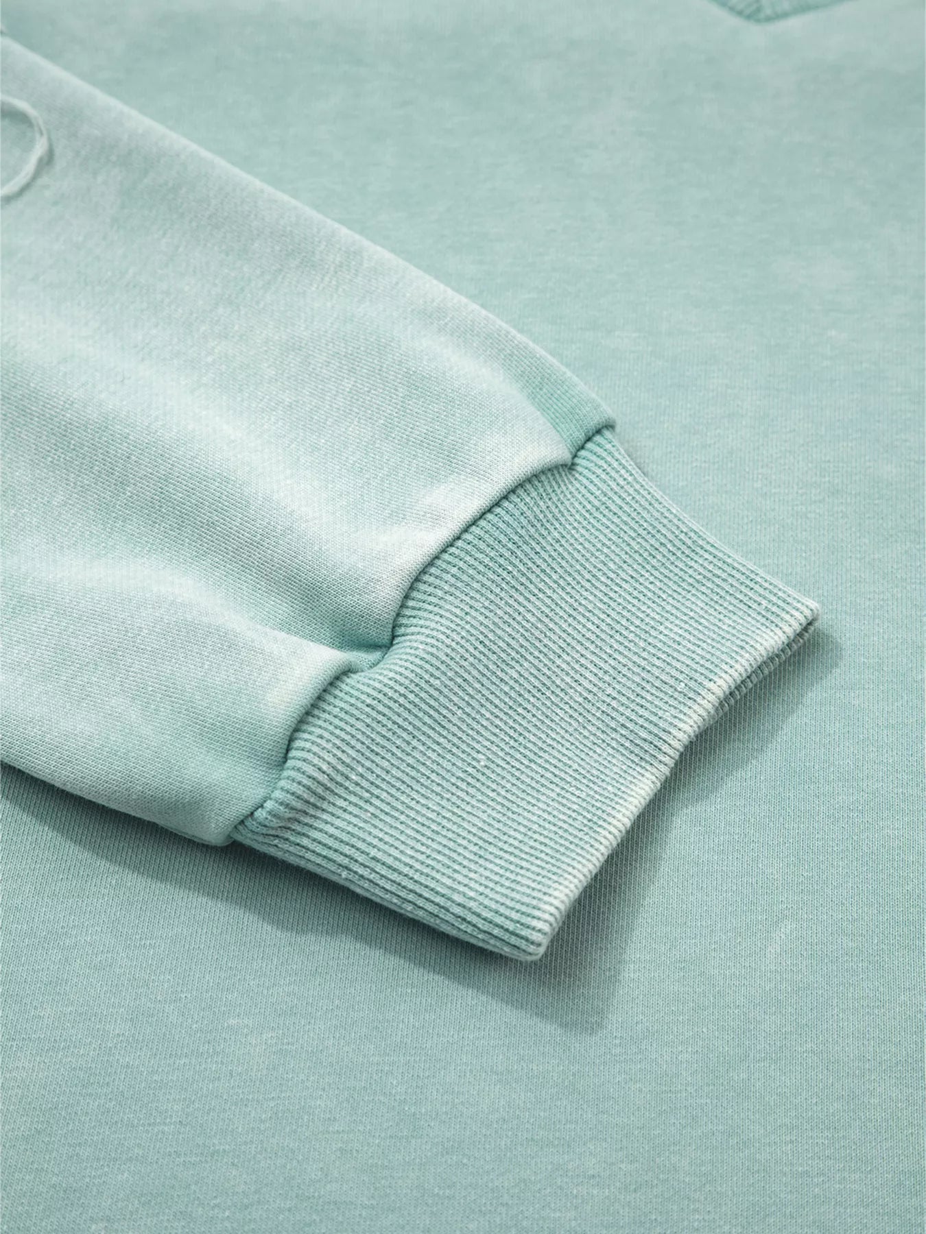 Mineral Wash Exposed Seam Buttoned V Neck Top OutfitFlow