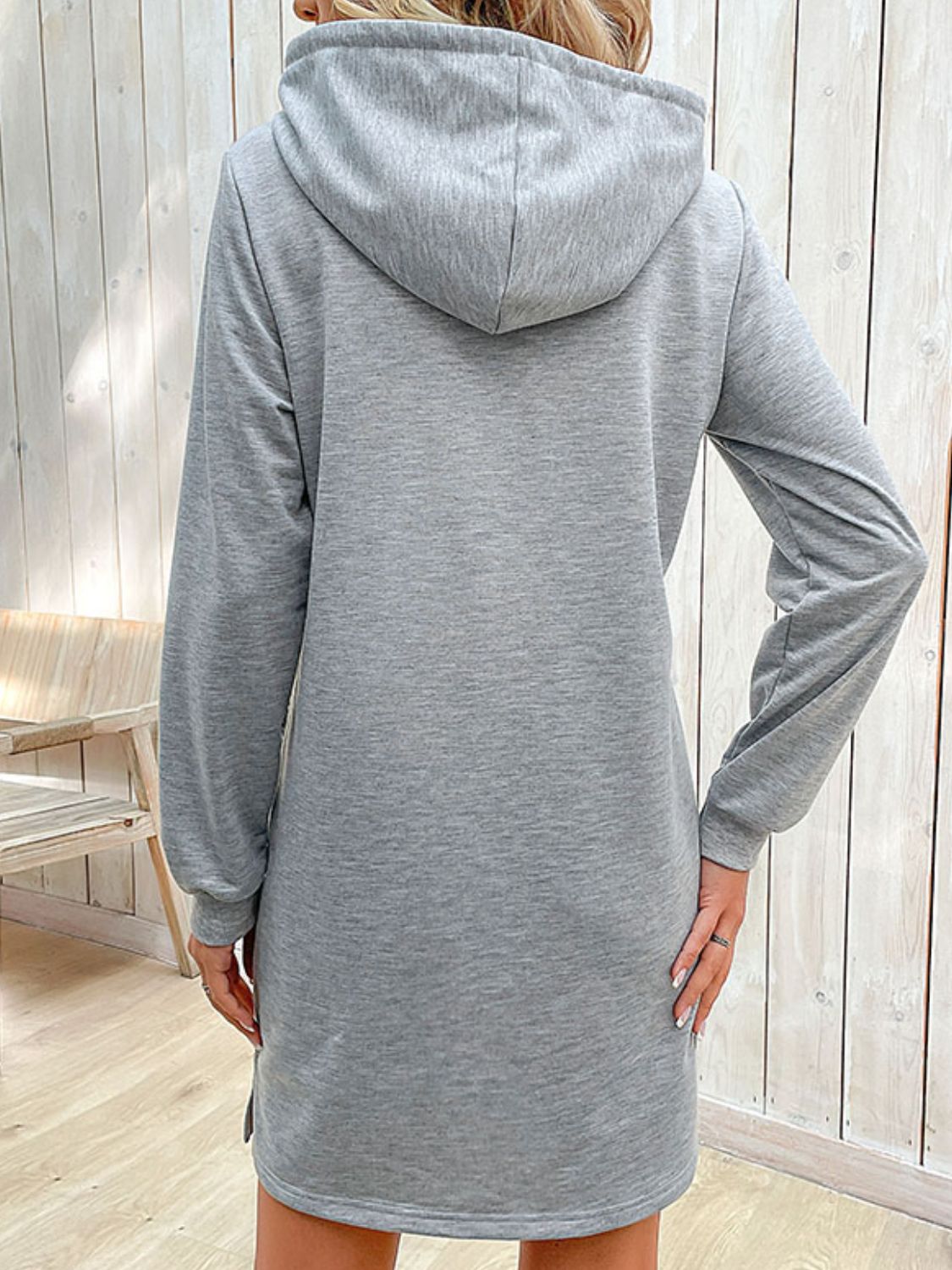 Outfit Flow - Perfee Striped Drawstring Long Sleeve Hoodie