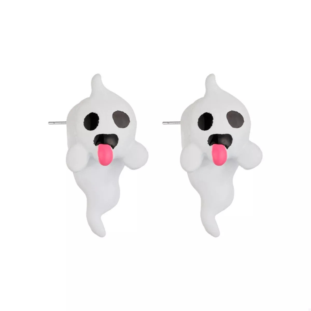 Halloween Ghost and Pumpkin Dangle Earrings OutfitFlow