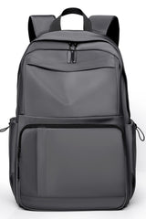 Multi-Pockets Solid Color Backpack Bag