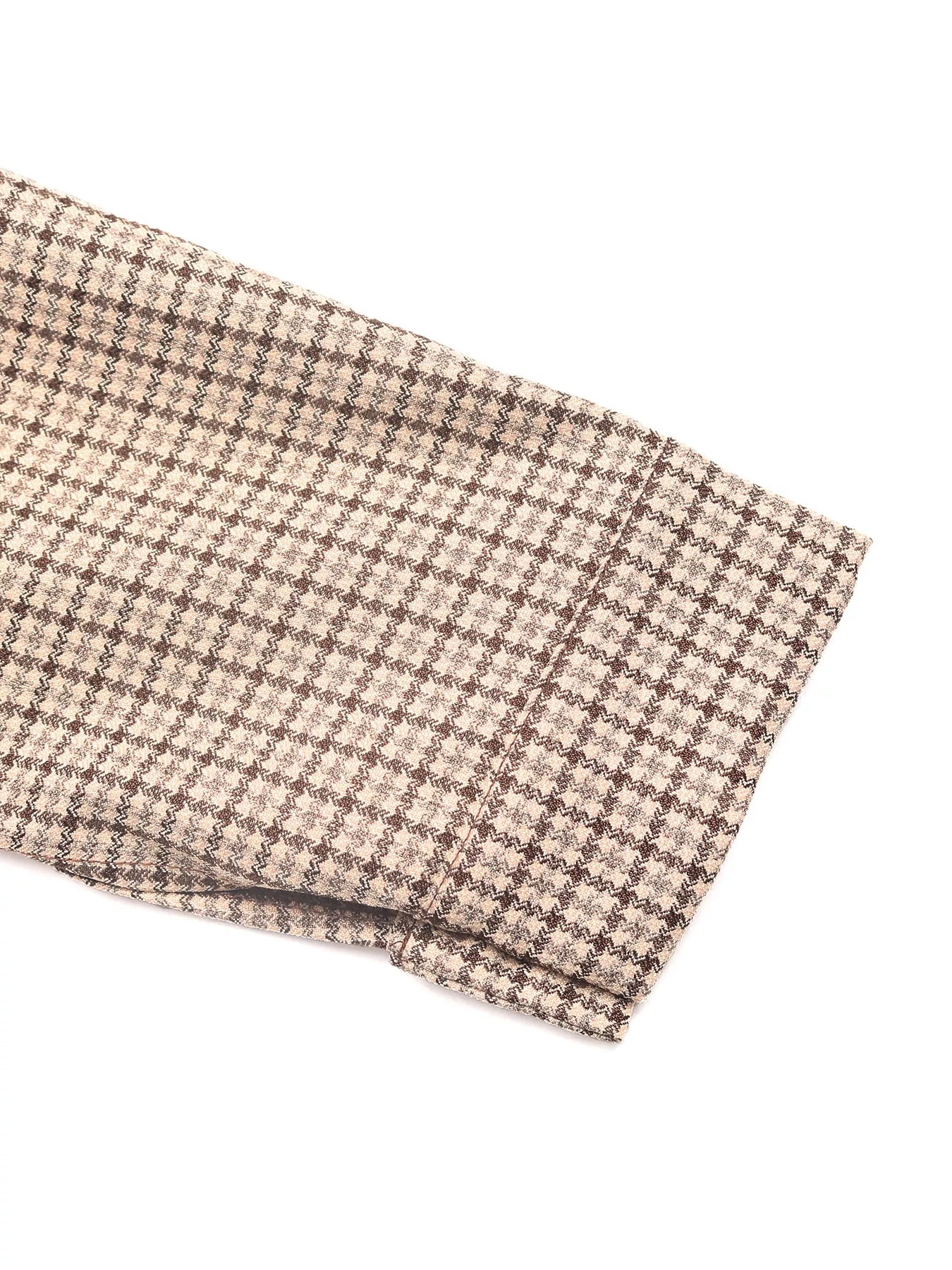 Plaid Zip Up Long Sleeve Jacket Trendsi