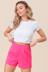 BiBi Bandless Tailored Shorts OutfitFlow