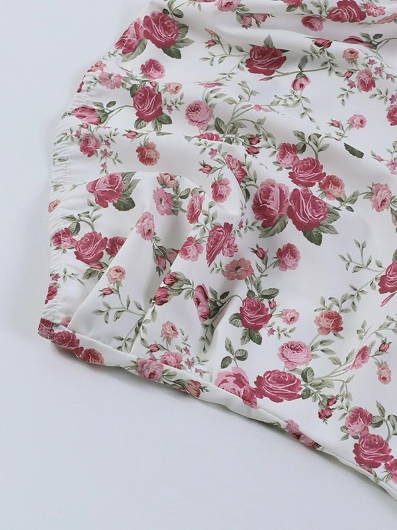 Floral Print Strapless Mini Dress OutfitFlow