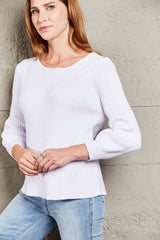 Off-Shoulder Rib-Knit Sweater OutfitFlow