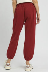Umgee Fleece Jogger Pants with Drawstring OutfitFlow