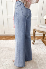High-Waisted Wide Leg Flare Jeans OutfitFlow