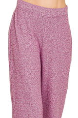 Zenana Soft Elastic Waisted Flare Pants OutfitFlow