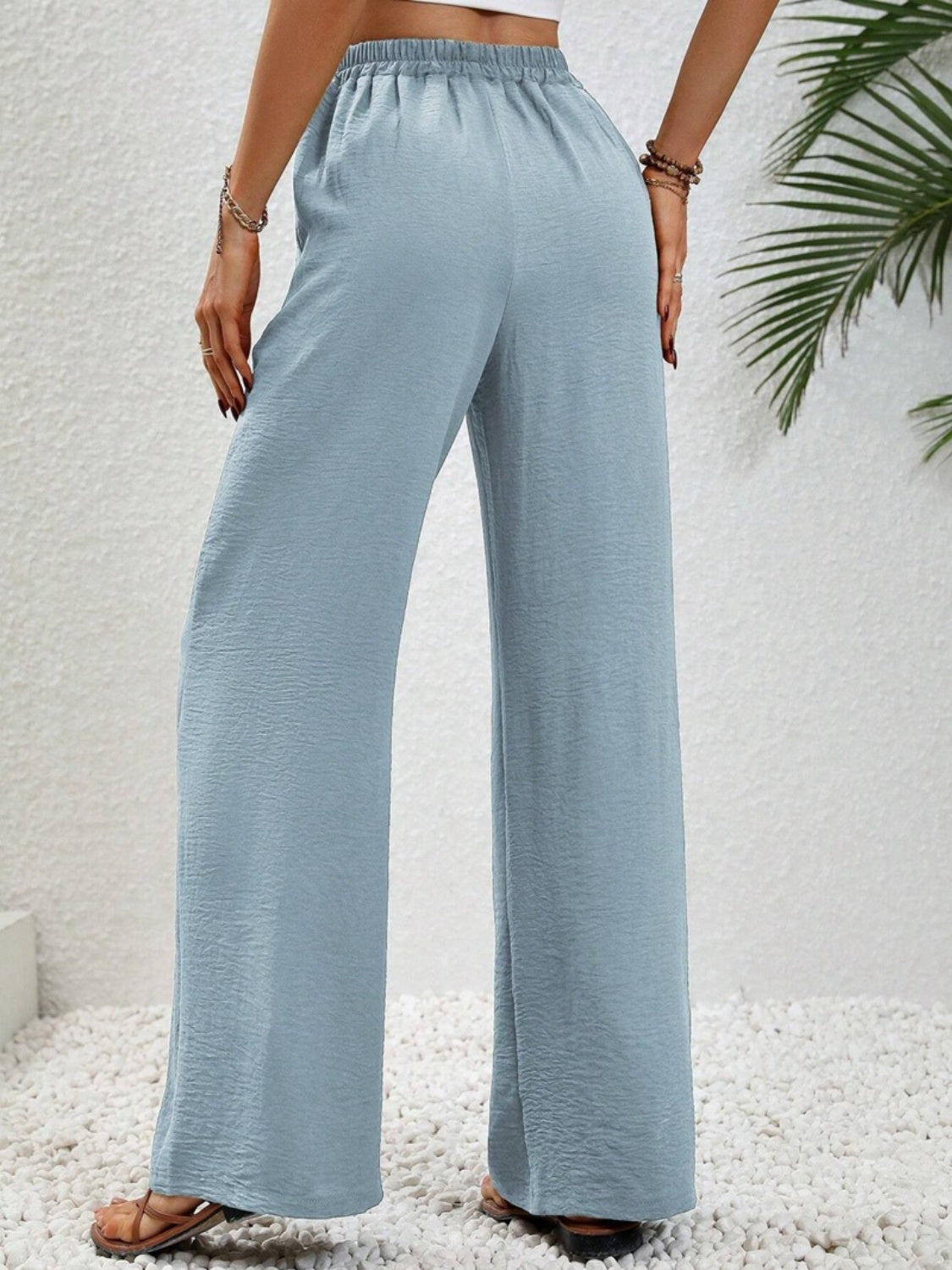 Outfit Flow - Wide Leg Drawstring Pants