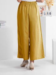 Outfit Flow - FAM-FAM Wide Leg Elastic Waist Pants