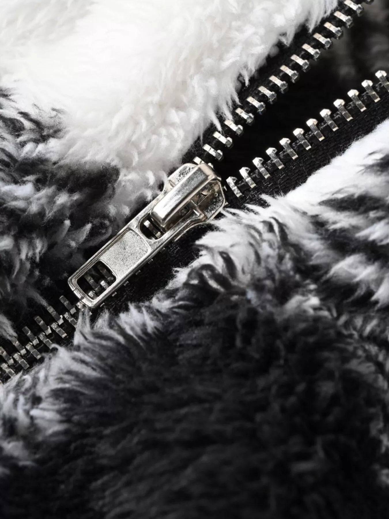 Plus Size Cozy Plaid Fleece Vest Coat OutfitFlow